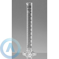 Мерный стеклянный цилиндр высокий 115 мм SILBERBRAND ETERNA 1-5-2 с носиком