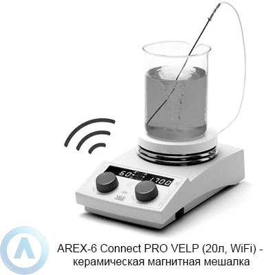 VELP AREX-6 Connect PRO магнитная мешалка с подогревом