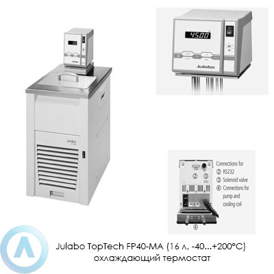 Julabo TopTech FP40-MA (16 л, −40...+200°C) охлаждающий термостат