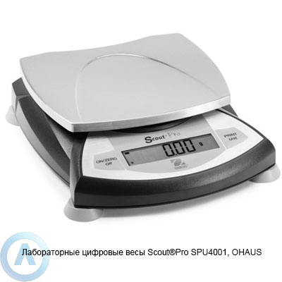 Лабораторные цифровые весы Scout Pro SPU4001, OHAUS