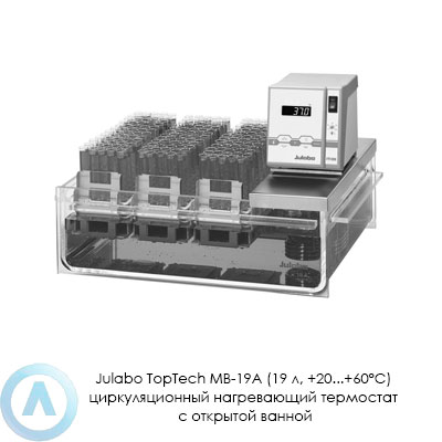 Julabo TopTech MB-19A (19 л, +20...+60°C) циркуляционный нагревающий термостат с открытой ванной