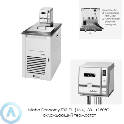 Julabo Economy F33-EH (16 л, −30...+150°C) охлаждающий термостат