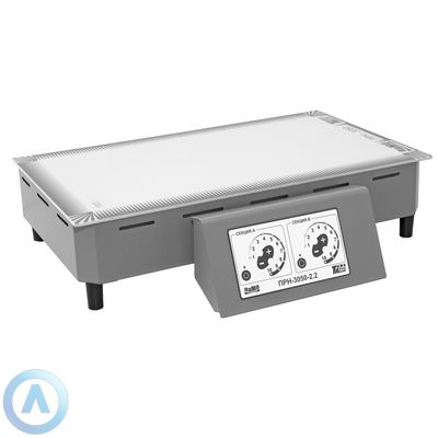Стеклокерамическая плита нагревательная с двумя независимыми секциями — ПРН-3050-2.2 (до 450°C, 300×500 мм)