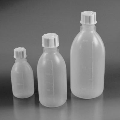 Aptaca бутылка цилиндрическая 500 мл из ПП с узкой горловиной и крышкой DIN