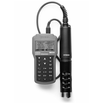 Hanna Instruments HI98494 измеритель pH/проводимости/кислорода с Bluetooth