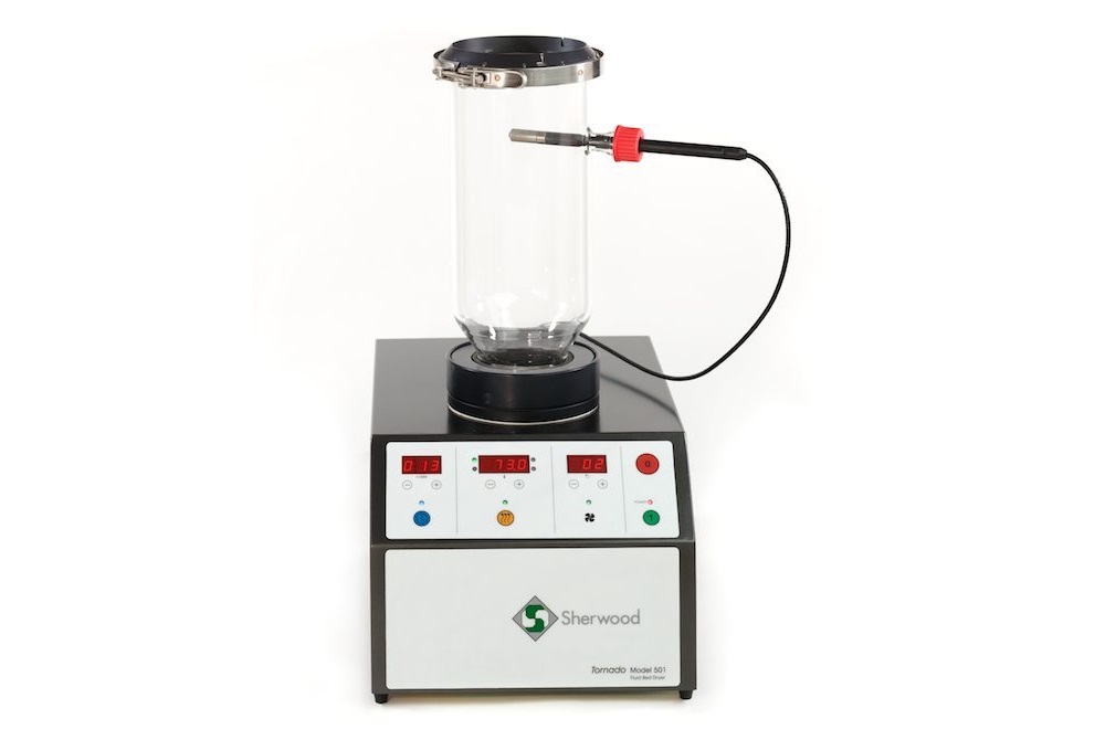 Программируемая сушилка Model 501 с псевдоожиженным слоем от Sherwood Scientific