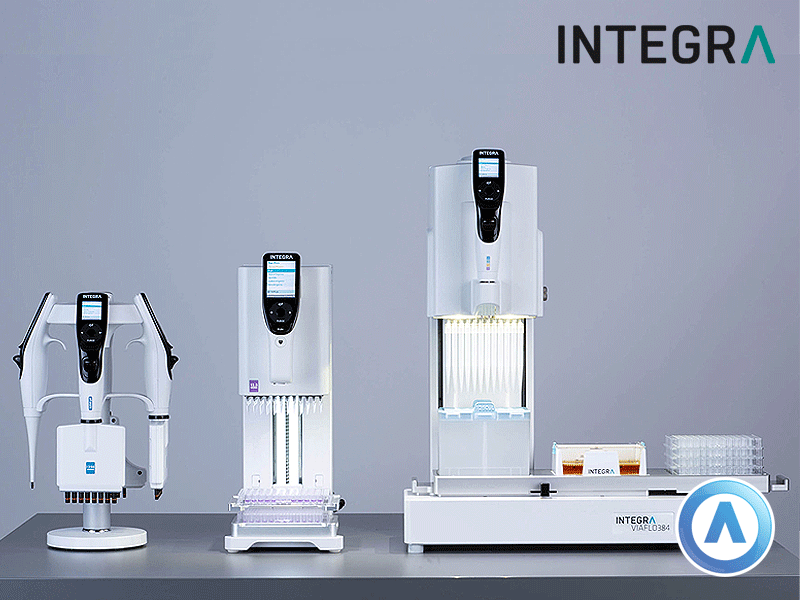 С INTEGRA Biosciences легко выполнять рутинные задачи по забору, дозированию и перемещению проб