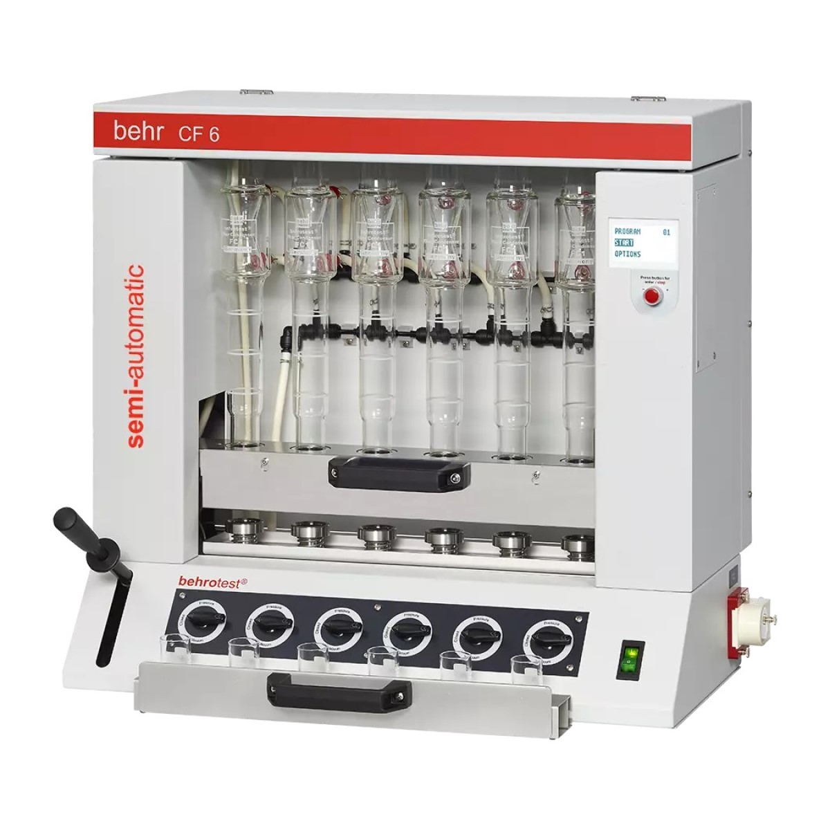 Behr behrotest CF 6 анализатор сырой клетчатки