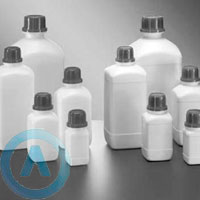 Бутылка для реактивов Kautex из ПНД белого цвета, 100 мл
