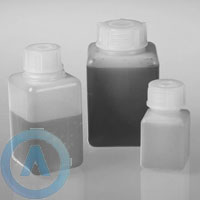 Burkle прямоугольная бутыль с узким горлышком из прозрачного ПЭВП для хранения жидкостей и порошков
