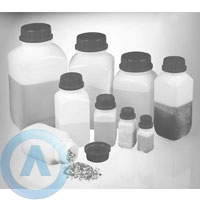 Burkle широкогорлые бутыли из прозрачного ПЭВП и крышкой из ПП для химических реактивов