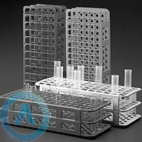 Kartell штатив для пробирок Ø20 мм на 40 мест из жёлтого полипропилена