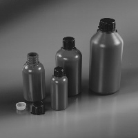 Aptaca бутылка цилиндрическая для реактивов 2 000 мл темно-серая из ПЭ