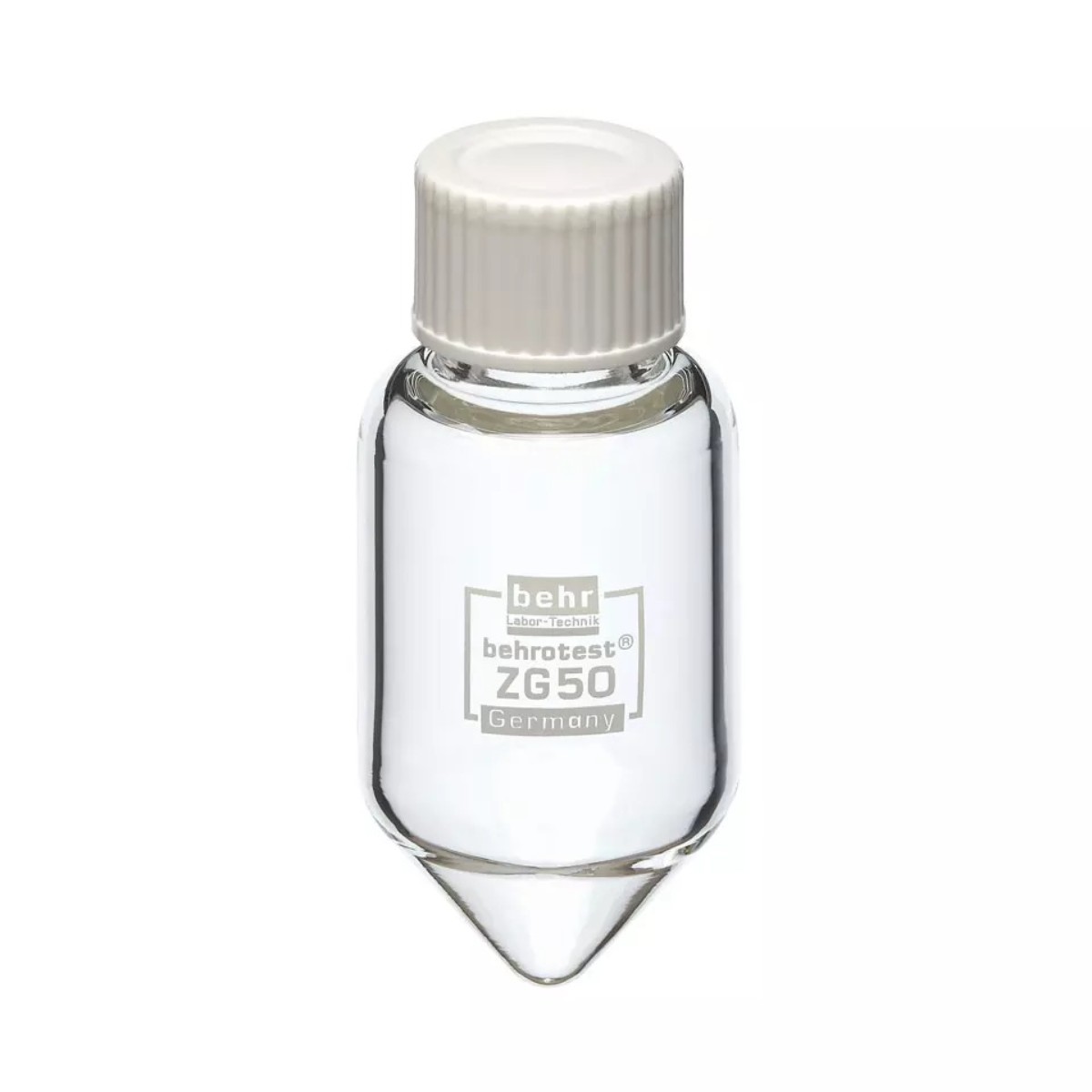 Behr behrotest ZG 50 центрифужная пробирка с завинчивающейся крышкой