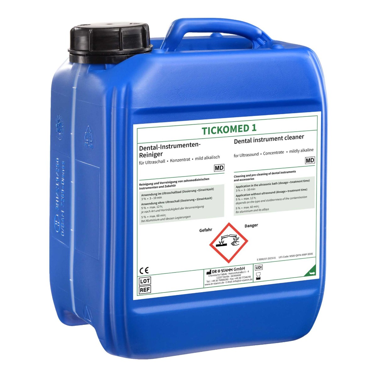 Bandelin Tickomed 1 очиститель для стоматологических инструментов 5 л