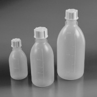 Aptaca бутылка цилиндрическая 50 мл из ПП с узкой горловиной и крышкой DIN