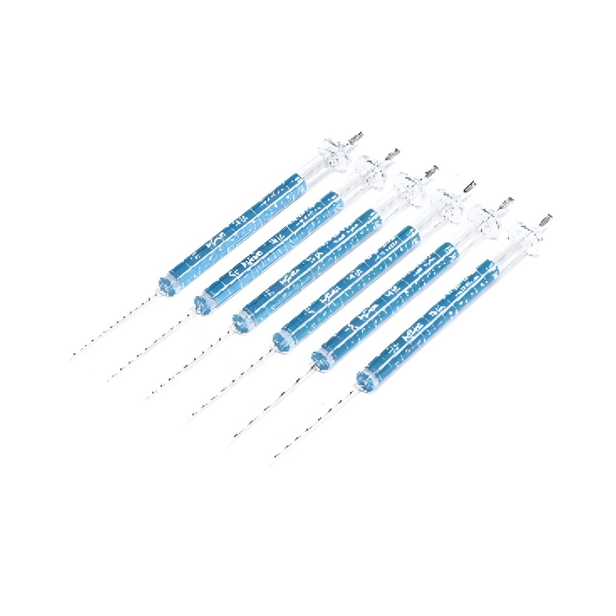 Agilent Blue Line газонепроницаемый шприц 10 мкл с фиксированной иглой 23-26s/42/конус (6 шт.)