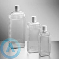 Четырёхгранная бутылка Kautex из ПВХ на 250 мл с крышкой (ПП)