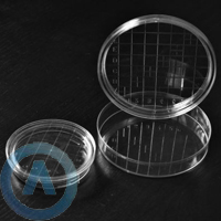 Чашки Петри контактного типа с сеткой из ПС, 55 мм, стерильные