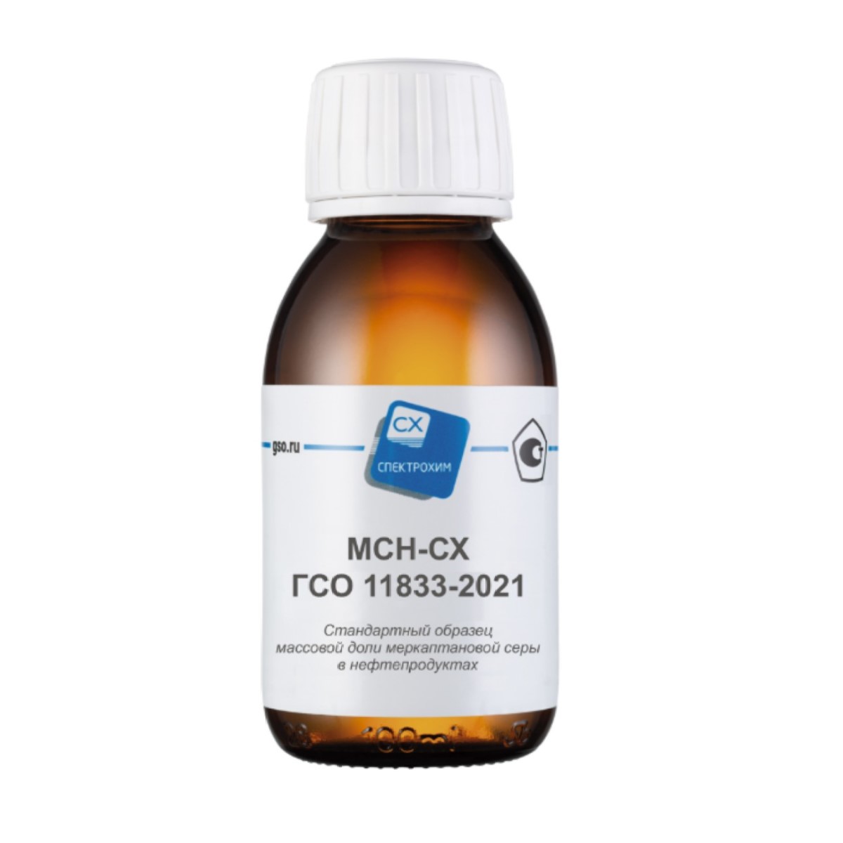 ГСО массовой доли меркаптановой серы в нефтепродуктах «МСН-СХ» 0,005% «СпектроХим»