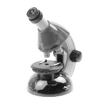 Микроскоп «Микромед Атом» 40x-640x монокулярный (апельсин)