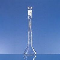 Brand Silberbrand стеклянная мерная колба для нефтепродуктов 100 мл со стеклянной пробкой