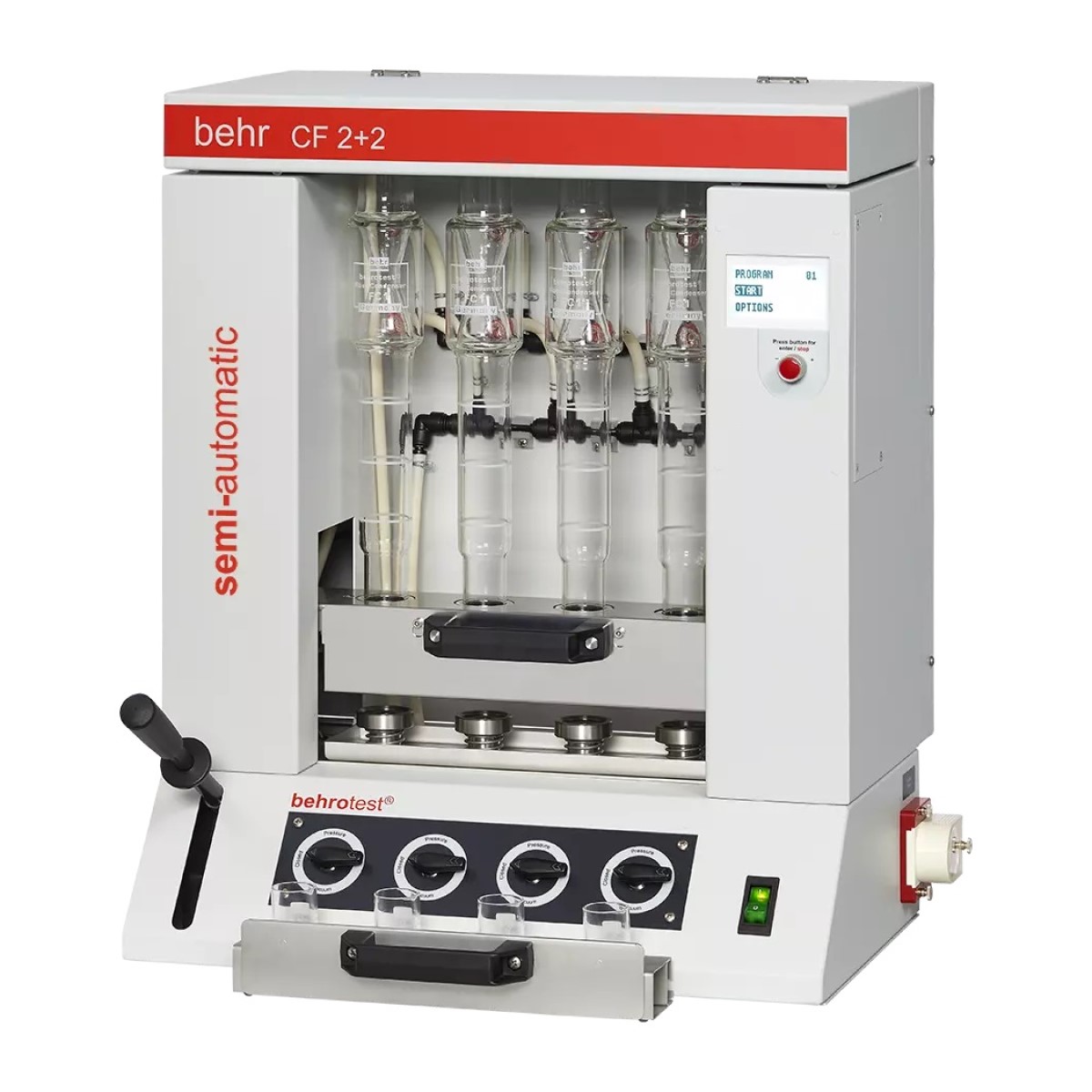 Behr behrotest CF 2+2 анализатор сырой клетчатки