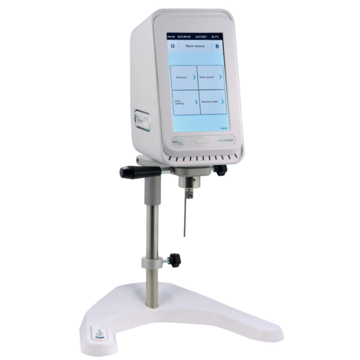 Lamy Rheology First Plus LR вискозиметр со шпинделями LV-1/LV-4 на стандартном штативе