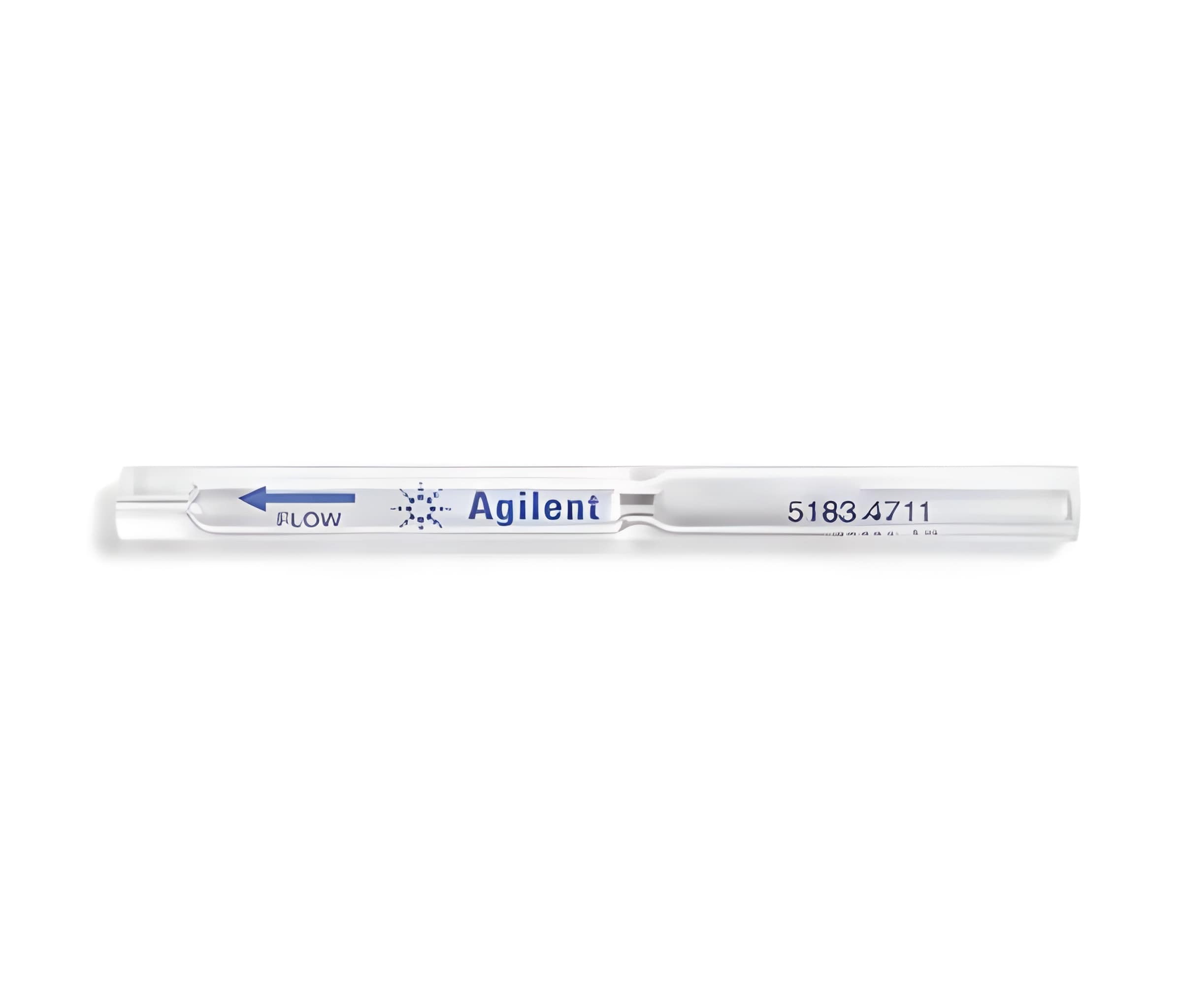 Agilent деактивированный лайнер 870 мкл с одинарным конусом, стекловатой и разрезом