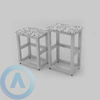 Столы весовые лабораторные, шириной 600 мм, 600x400x750(900), серии NL