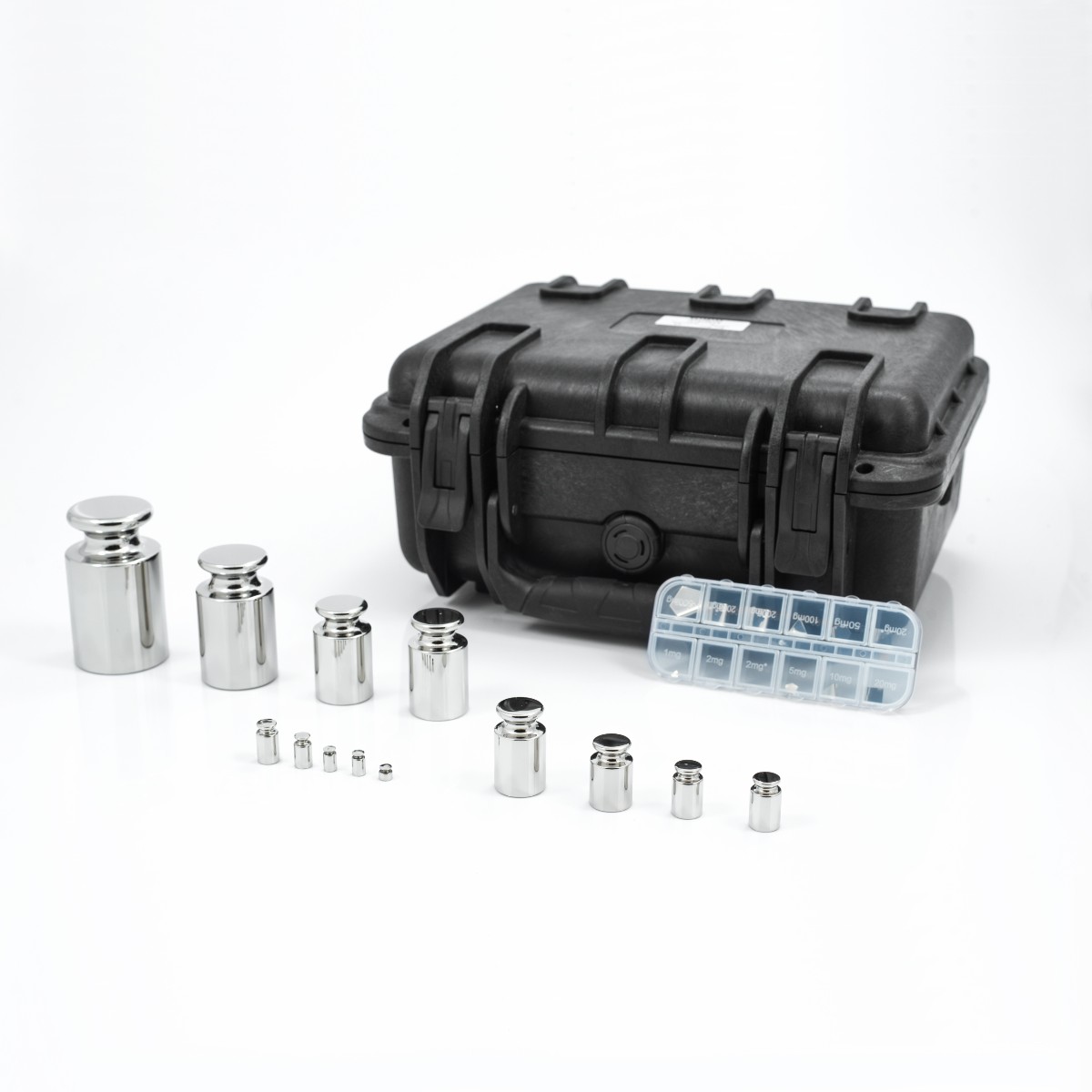 Набор гирь 1 мг - 10 кг класса E2 «Интертех»