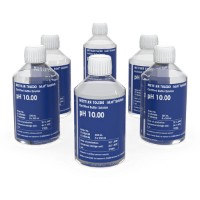 Mettler Toledo сертифицированный буферный раствор pH 10,00 в бутылке 250 мл (6 штук)