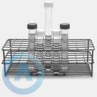 ISOLAB штатив из стали на 5x11 мест для пробирок