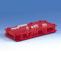 Brand штатив для центрифужных микропробирок Ø11 мм на 128 мест из красного ПП