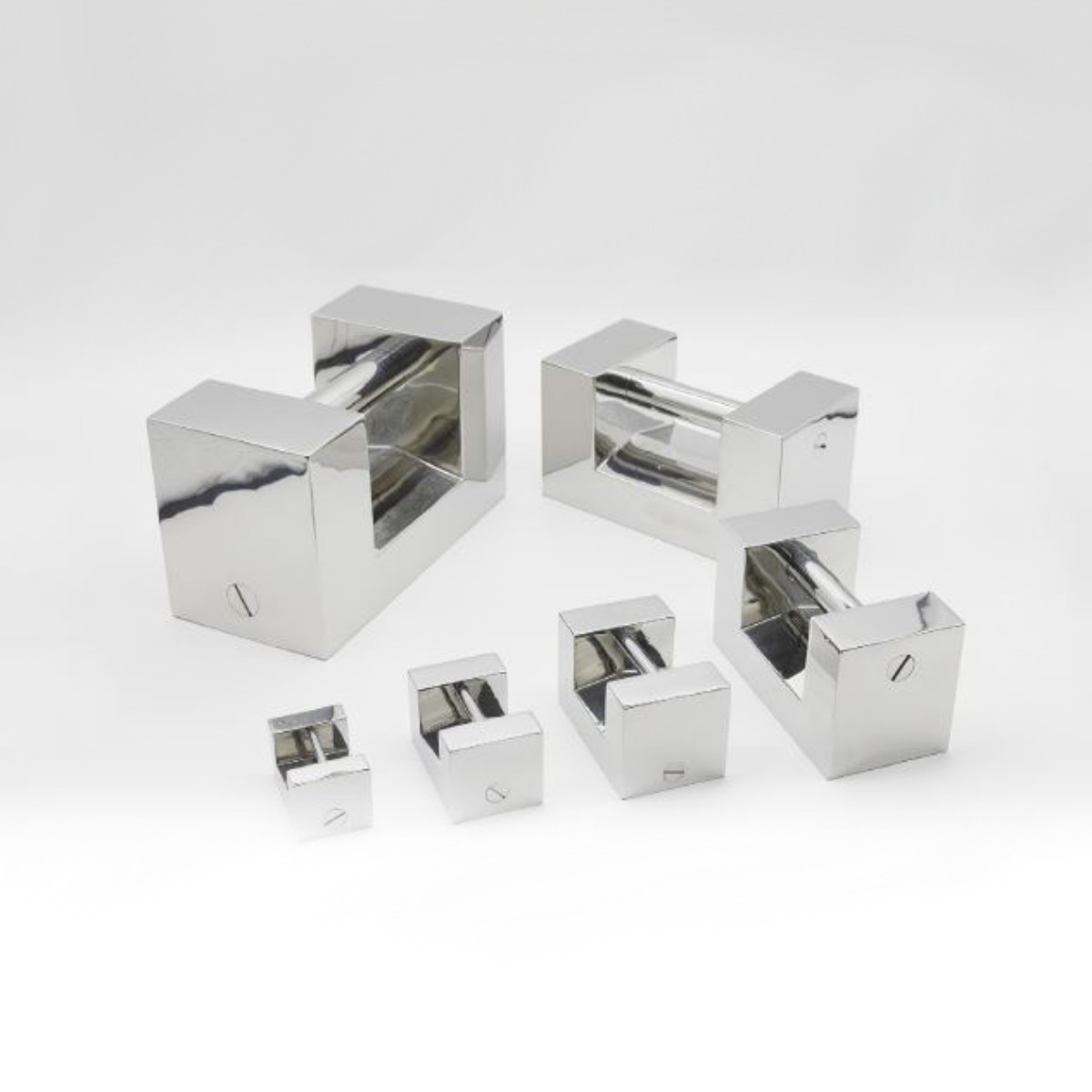 Гиря-параллелепипед с ручкой на 20 кг класса F1 «Интертех»