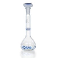 Brand Blaubrand стеклянная мерная колба 25 мл с тремя метками
