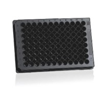 Brand pureGrade S микропланшет на 96 лунок с V-образным дном из черного ПС