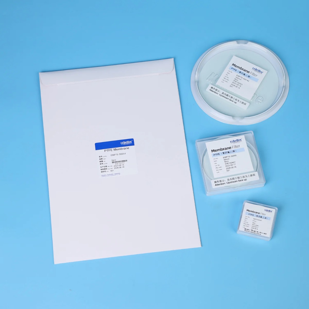 Cobetter ePTFE мембранный фильтр 210x297 мм с порами 5 мкм