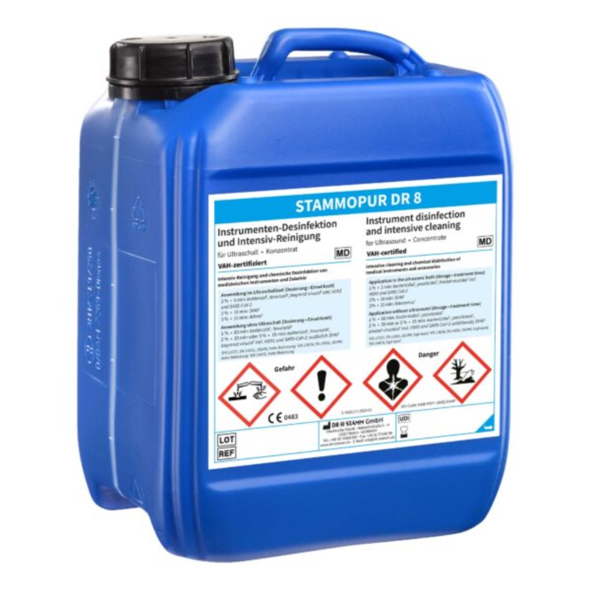 Bandelin Stammopur DR 8 обеззараживающее чистящее средство для инструментов 5 л