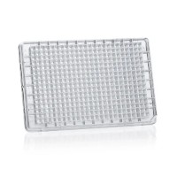 Brand pureGrade микропланшет на 384 лунки с F-образным дном из прозрачного ПС