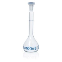 Brand Blaubrand стеклянная мерная колба 10 мл с пробкой из ПП (сертификат партии USP)