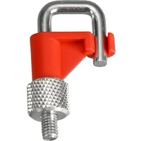 Burkle Stop-it красный хомут с замком Easy-Click до 10 мм