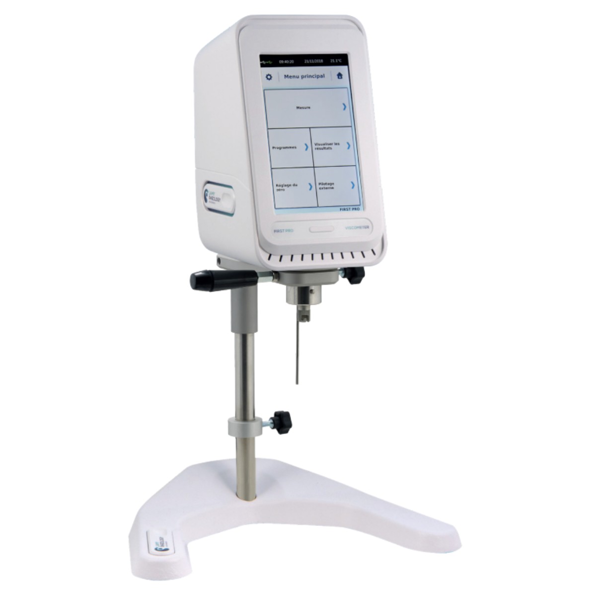 Lamy Rheology First Pro Plus вискозиметр со шпинделями RV-2/RV-7 на штативе с рейкой