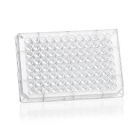 Brand pureGrade микропланшет на 96 лунок с УФ-прозрачным F-образным дном из прозрачного ПС