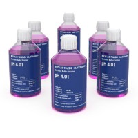Mettler Toledo сертифицированный буферный раствор pH 4,01 в бутылке 250 мл (6 штук)