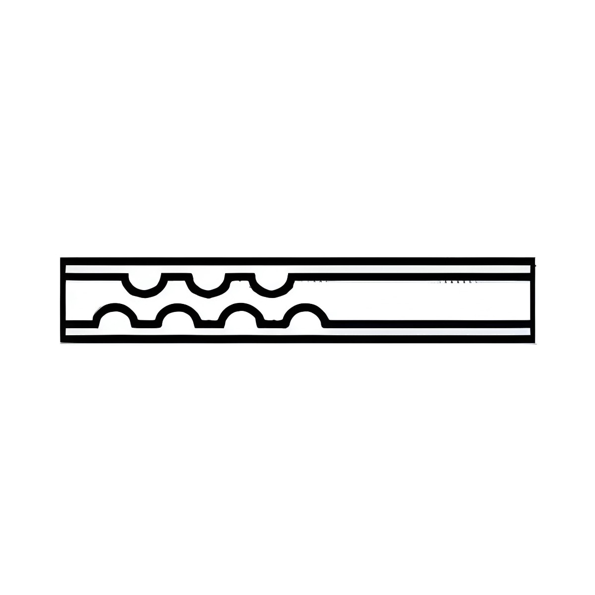 Agilent многовитковый деактивированный лайнер для входных устройств с PTV