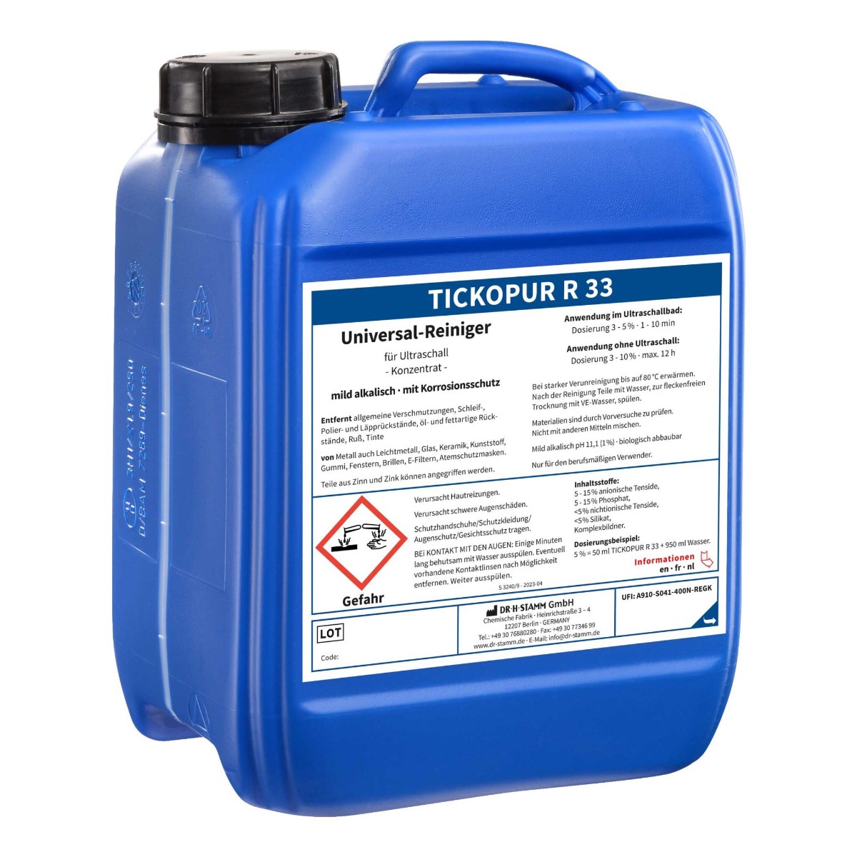 Bandelin Tickopur R 33 универсальный очиститель 5 л