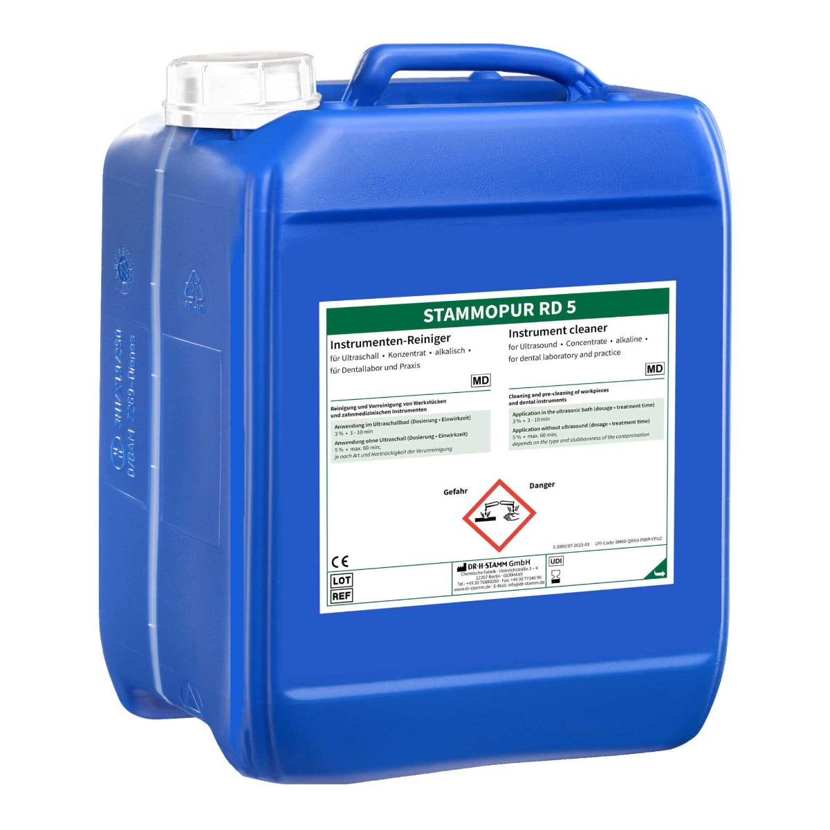 Bandelin Stammopur RD 5 очиститель для инструментов 10 л