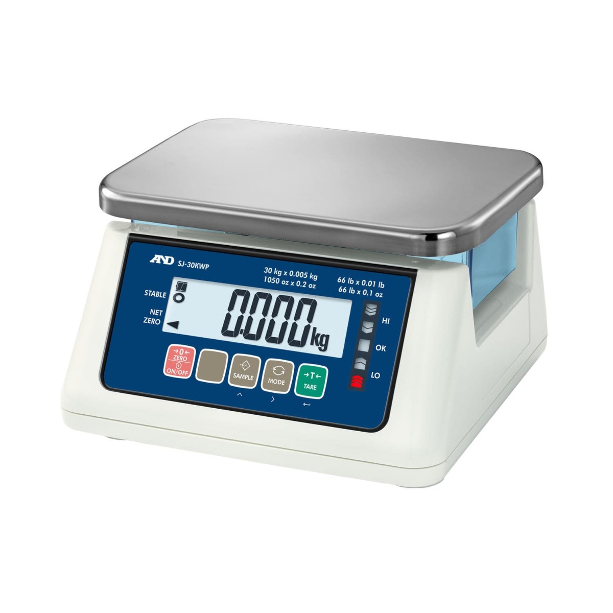 AnD SJ-3000WP влагозащищенные счетные весы
