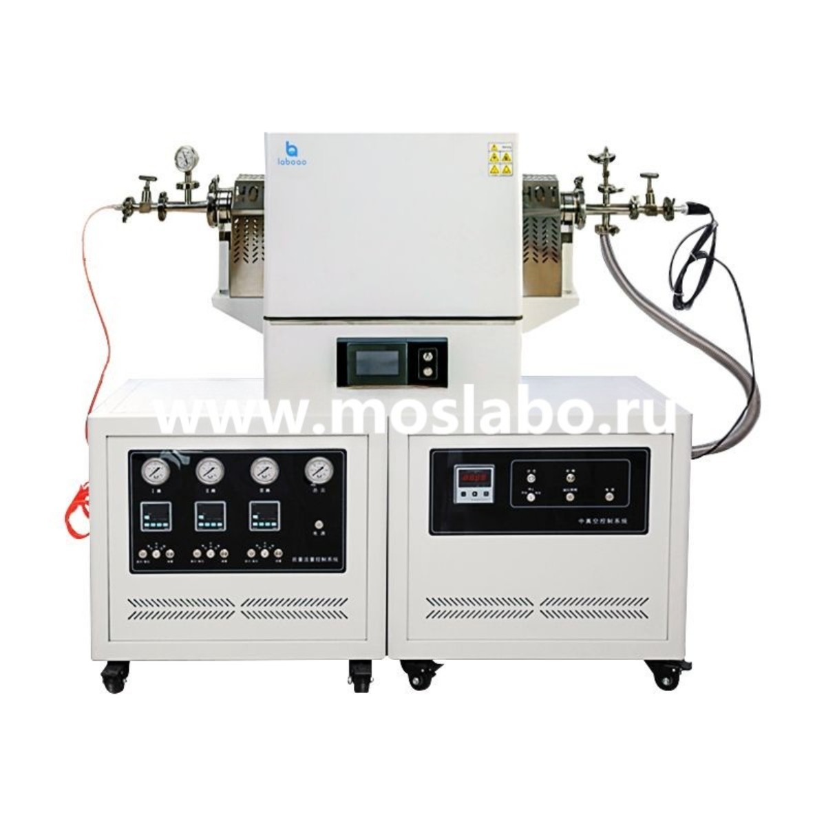 Laboao CVD-LTF14T50 вакуумная трубчатая печь